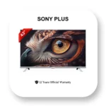 43 INCH SMART FRAMELESS VOICE CONTROL ANDROID 4K SUPPORTED LED TV – SONY PLUS
