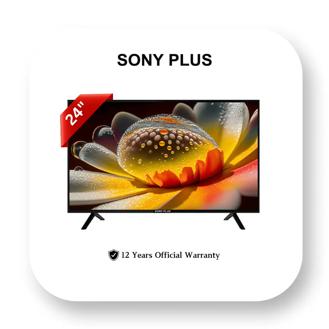 24_2 SONY PLUS 24 INCH SMART ANDROID HD LED TV - Image 1