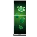 KONKA Refrigerator-KRB-307VB- 3D Green Lily, Bottom Freezer (307 LTR)