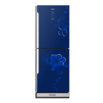 KONKA Refrigerator-KRT-315EGB-Blue, Upper Freezer, Digital Display (315 LTR)