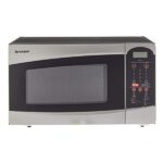 Sharp Microwave Oven R-25C1-S | 22 Litres - Silver & White