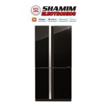 Sharp 4-Door Refrigerator SJ-FX87V-BK-678 Liters