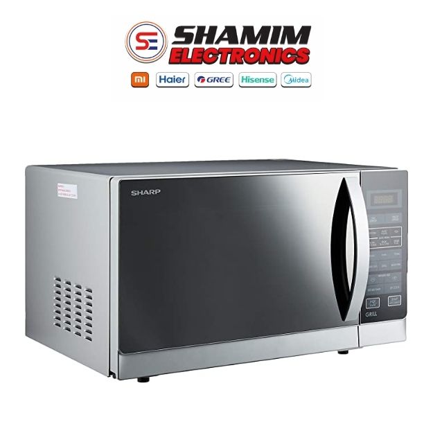 Sharp R-72A1-SM-V Grill+Microwave Oven (25 Ltr) Sharp R-72A1-SM-V Grill+Microwave Oven (25 Ltr) - Image 1